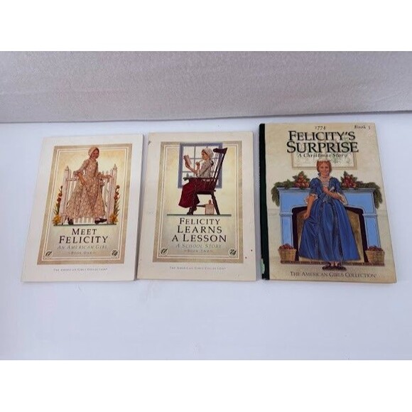 American Girl Collection Meet Felicity Paperback Books 1-6 Set Lot Vintage - Picture 3 of 4